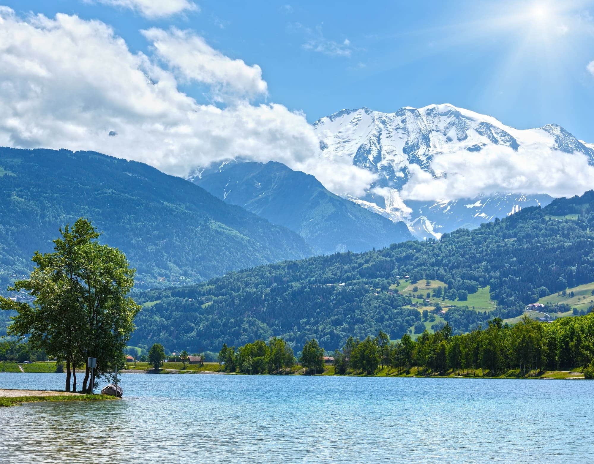 La region Passy Haute Savoie Camping les iles